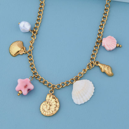 Beach Charm Necklace
