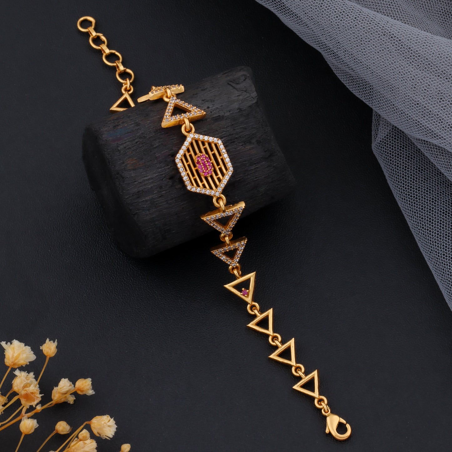 Shanaya Lattice Bracelet