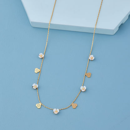 Shining Floral Necklace