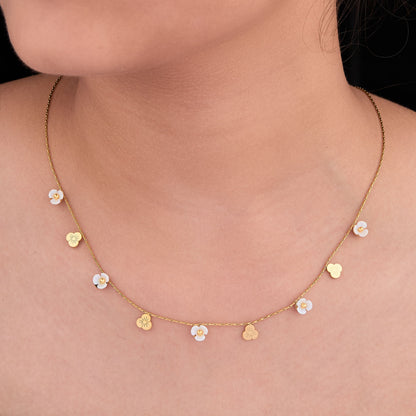 Shining Floral Necklace