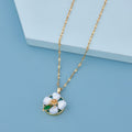 Flower Pendant Necklace