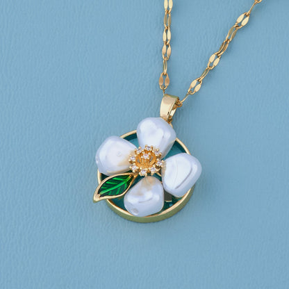 Flower Pendant Necklace