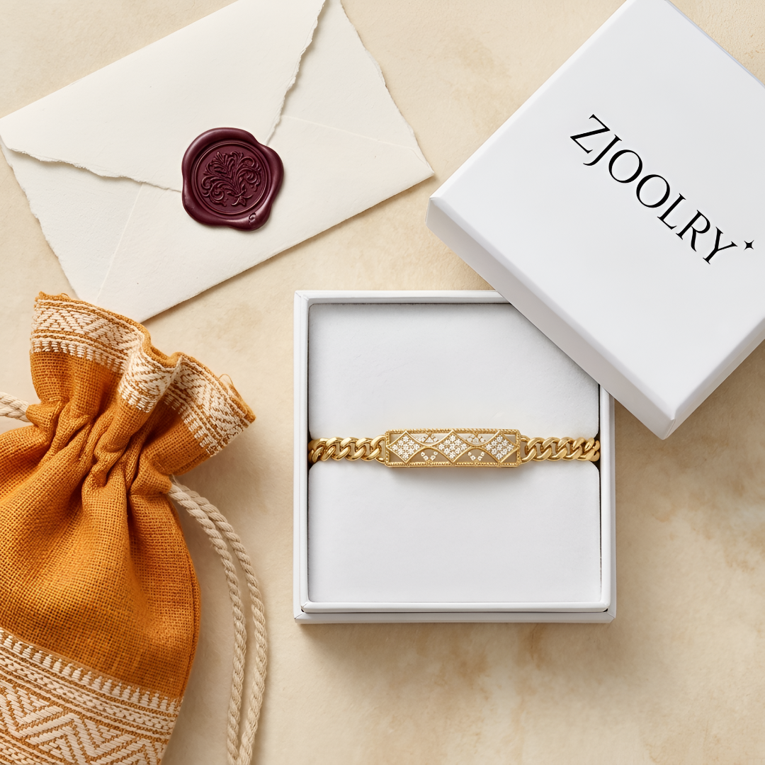 Diamond Grace Rakhi Bracelet